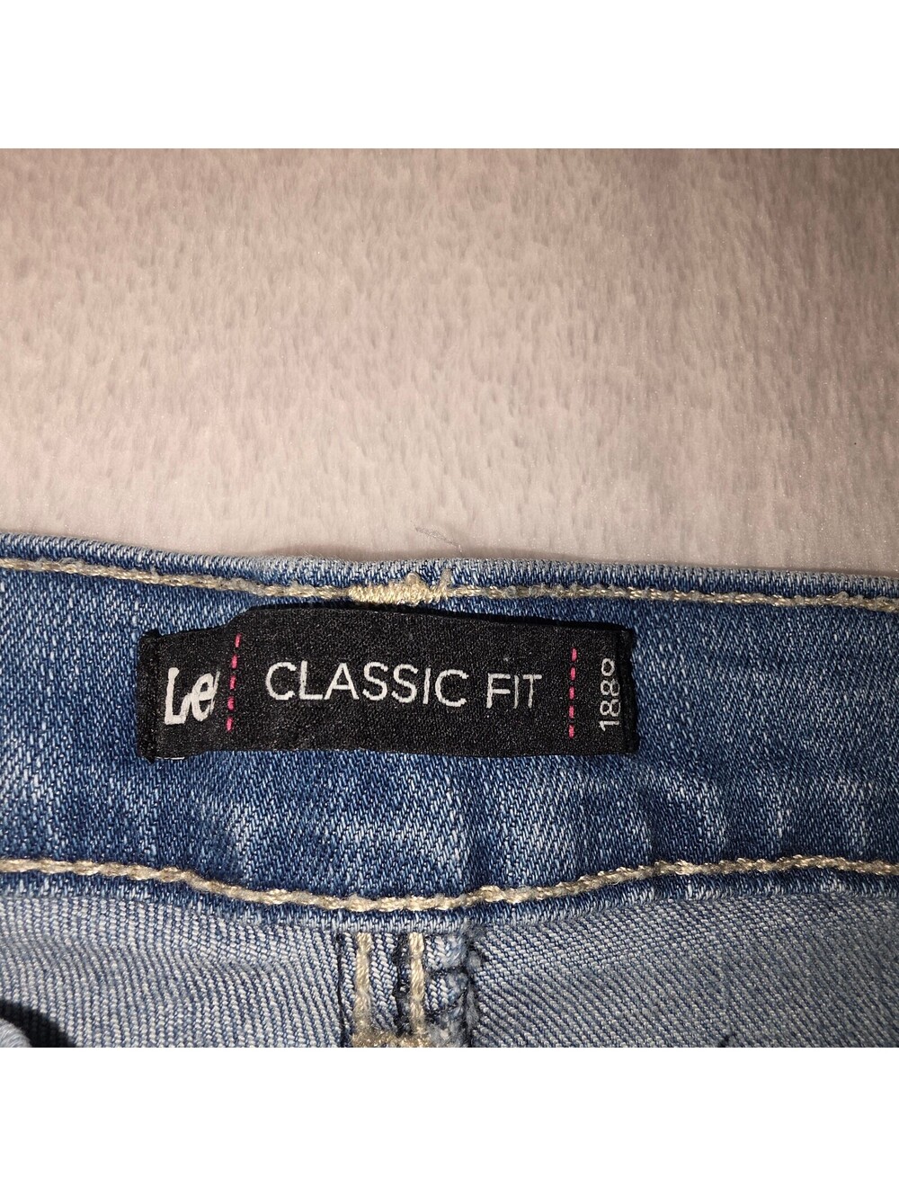 Lee Classic Fit Womens Medium Blue Denim Jeans Size 8 - Picture 5 of 11